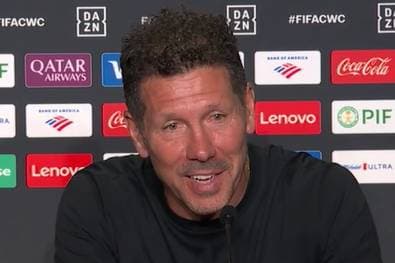 Simeone patzig zu Reporter: "Sie suchen nur Konfrontation"
