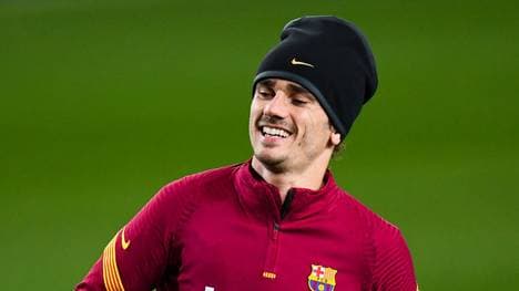 Antoine Griezmann ließ sich für seine langen Haare etwas Besonderes einfallen