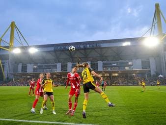 BVB-Frauen schlagen sich achtbar, Bayern siegt