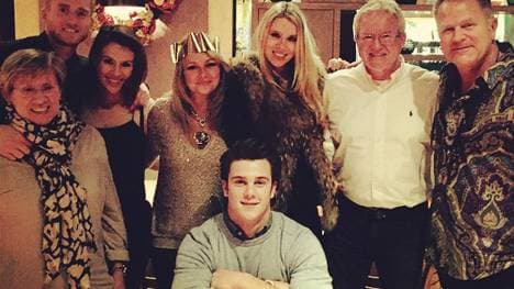 Schon das Weihnachtsfest wurde gemeinsam mit den Familien verbracht.