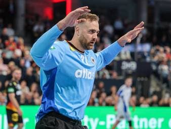 Vor dem nächsten Härtetest gegen Island blickt Nationalkeeper Andreas Wolff auf die EM voraus und macht trotz der Horror-Auslosung eine Ansage.