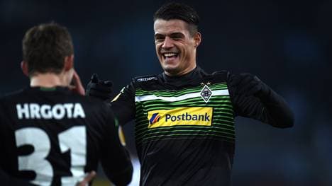 Granit Xhaka steht noch bis 2019 in Gladbach unter Vertrag