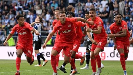 RB Leipzig schaffte es mit Müh und Not in die Champions League