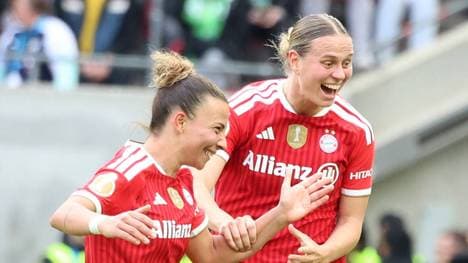 Der FC Bayern gewinnt den DFB-Pokal gegen den VfL Wolfsburg