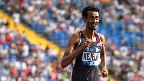 Yomif Kejelcha läuft zum Weltrekord