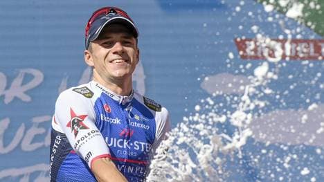 Auf dem Weg zum Gesamtsieg: Remco Evenepoel