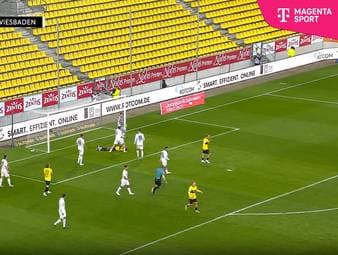Die Highlights der Partie Alemannia Aachen - SV Wehen Wiesbaden aus der 3. Liga im Video.