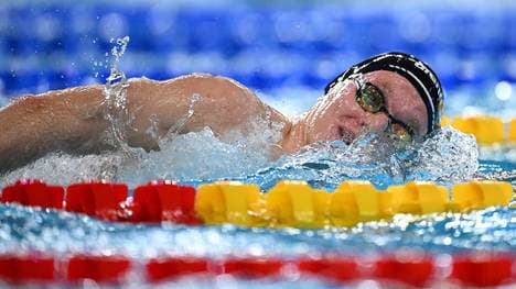 Sven Schwarz im WM-Finale über 800 m Freistil