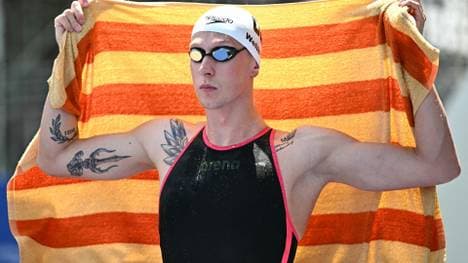 Florian Wellbrock vor seinem ersten Start in Singapur