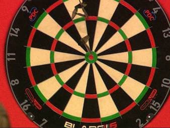 Michael van Gerwen und Danny Noppert spielen im Achtelfinale des Grand Slam of Darts beide den Big Fish und sorgen für ein Spektakel.