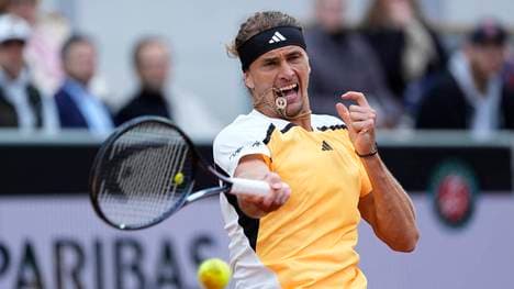 Alexander Zverev kämpft um das Achtelfinale der French Open