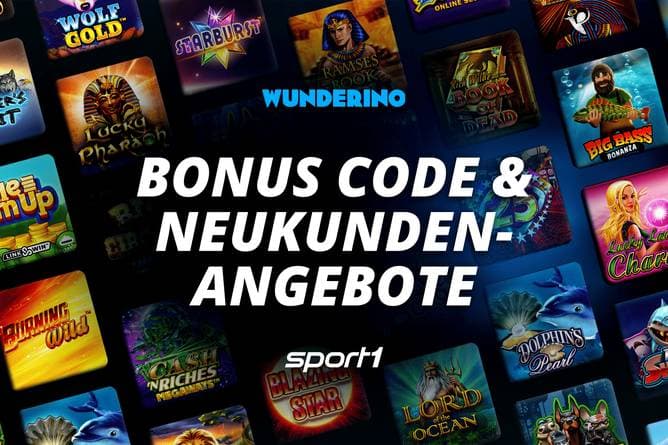 Wunderino Bonus Code August 2026: 10 € einzahlen, mit 50 € & 100 Spins spielen