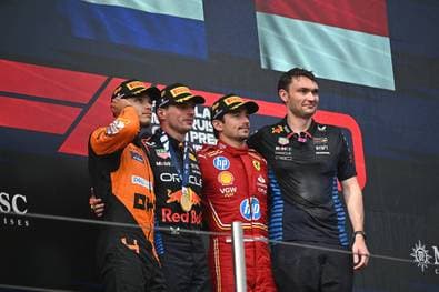 Podium mit Beigeschmack