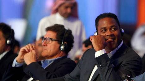 Patrick Kluivert (r.) trainiert künftig Curacao