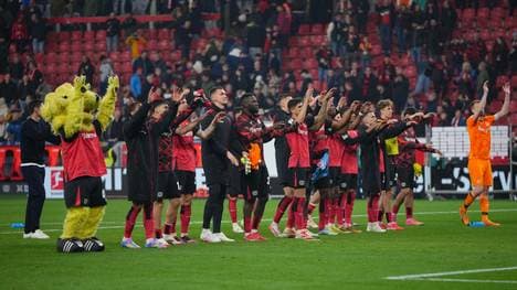 Leverkusen jubelt nach Sieg