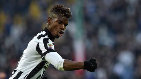 Paul Pogba von Juventus Turin jubelt