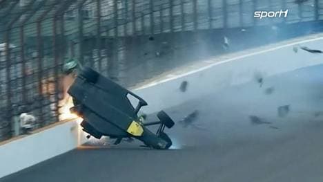 Ed Carpenter verunfallt beim Training zum Indy 500