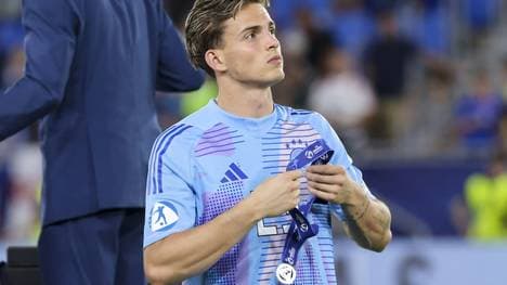 Nahuel Noll nach dem Finale der U21-EM