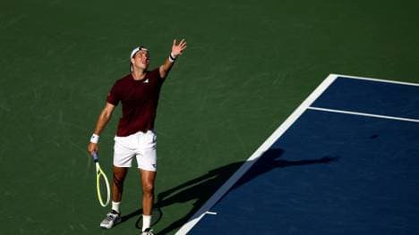 Jan-Lennard Struff hat bei den US-Open einen Lauf 