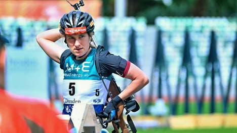 Janina Hettich-Walz gewinnt bei der Deutschen Meisterschaft Sprint-Gold.