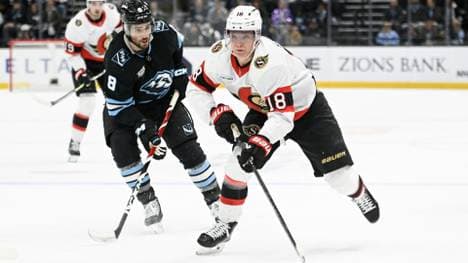 Diesmal keine Torbeteilung: Tim Stützle 