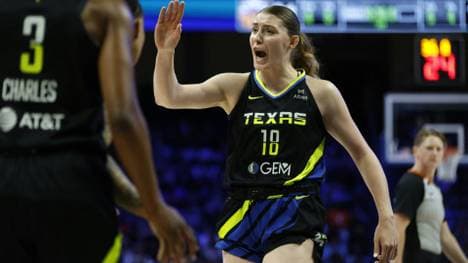 Luisa Geiselsöder überzeugt in der WNBA