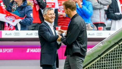 Herbert Hainer stärkt Julian Nagelsmann den Rücken