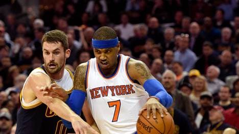 New York Knicks v Cleveland Cavaliers