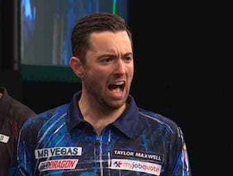 Luke Humphries steht im Finale des Grand Slam of Darts. Der Engländer gewinnt den Halbfinal-Krimi gegen Gerwyn Price mit 16:13.