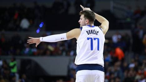 Luka Doncic gelang gegen die Golden State Warriors ein Triple-Double