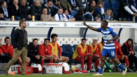 Der DFB sperrt Victor Obinna (r.)