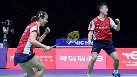 China jubelt über den Finalsieg gegen Südkorea