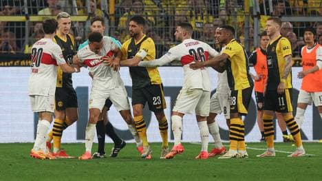 Der BVB lieferte sich ein hitziges Duell mit dem VfB Stuttgart