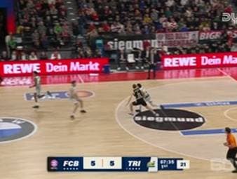 Spiel Highlights zu FC Bayern München Basketball - VET-CONCEPT Gladiators Trier