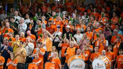 Die Fans in Vechta haben ihrem Team die Daumen gedrückt