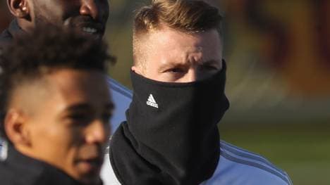 Marco Reus musste wegen einer Mittelfußprellung eine Trainingspause einlegen