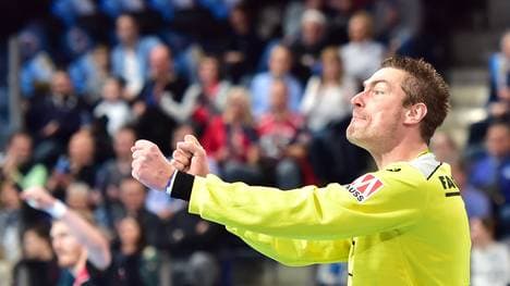 Carsten Lichtlein bejubelt mit Erlangen einen wichtigen Sieg