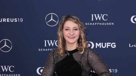 Kristina Vogel sitzt seit einem Trainingsunfall im Rollstuhl