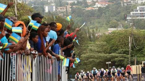 Gute Stimmung bei der Rad-WM