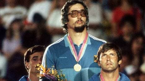 Rolf Danneberg gewann 1984 überraschend Olympia-Gold im Diskuswerfen
