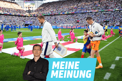 Ein Foul am Fußball