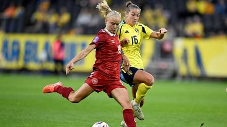 Auch das DFB-Team will Harder (l.) stoppen