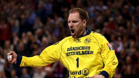 Torhüter Mattias Andersson hielt seine Flensburger im Spiel