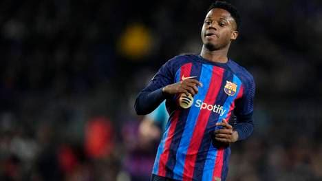 Ansu Fati steht beim FC Barcelona unter Vertrag