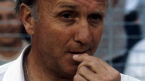 José Emilio Santamaría als spanischer Nationaltrainer bei der WM 1982
