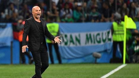 Jorge Sampaoli übernahm Argentinien im Jahr 2017