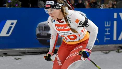 Pechvogel in Oberhof: Lena Häcki-Gross