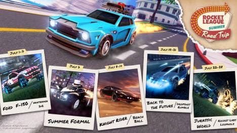 K.I.T.T. und DeLorean geben Comeback in Rocket League 