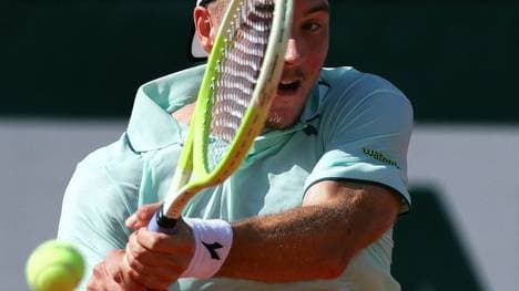 Jan-Lennard Struff müht sich vergeblich