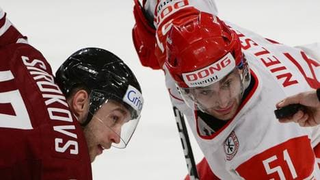 Nielsen (r.) wurde positiv auf Corona getestet